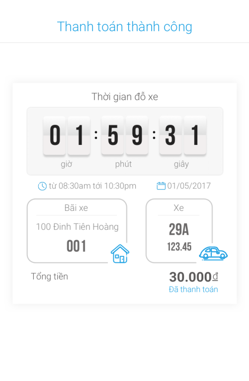 Hôm nay (1/5), Hà Nội bắt đầu thí điểm quản lý chỗ đỗ xe ôtô bằng điện thoại thông minh ảnh 4